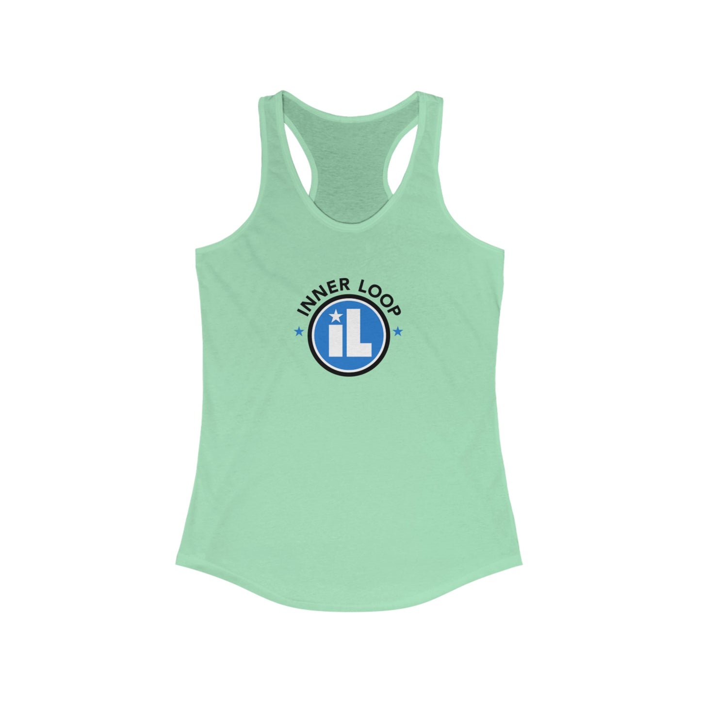 Blue Logo Racerback Tank